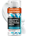 Retinol Collagen Face Serum - Anti-Aging Moisturizer for Women, 1 fl oz
